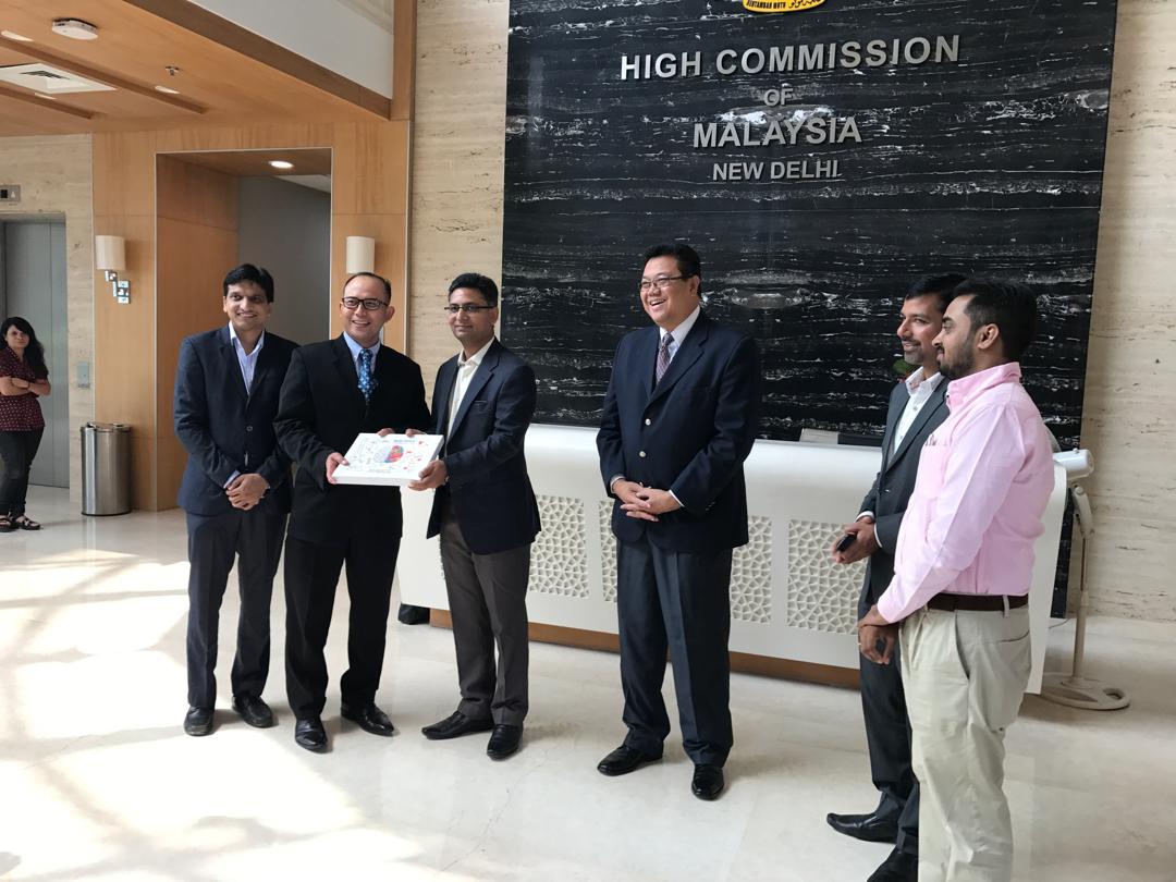 Courtesy call on Malaysian High Commission in Delhi